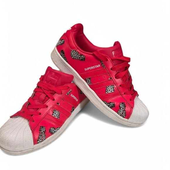 Adidas The FARM Company x Superstar Pineapples - Women’s Size 6.5, Unique Design - Picture 2 of 8